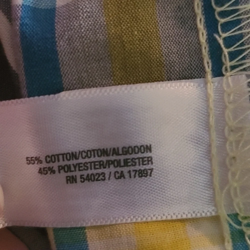 [Old Navy] Yellow & Blue Button Down - Size S